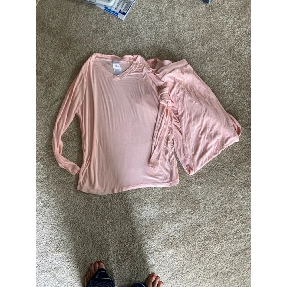 Serra lounge set pajamas M pink hearts